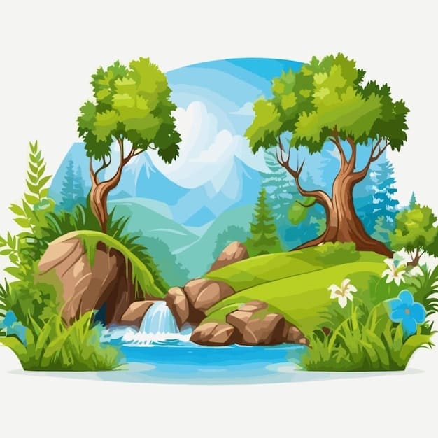 Doğa Boyama Sayfaları