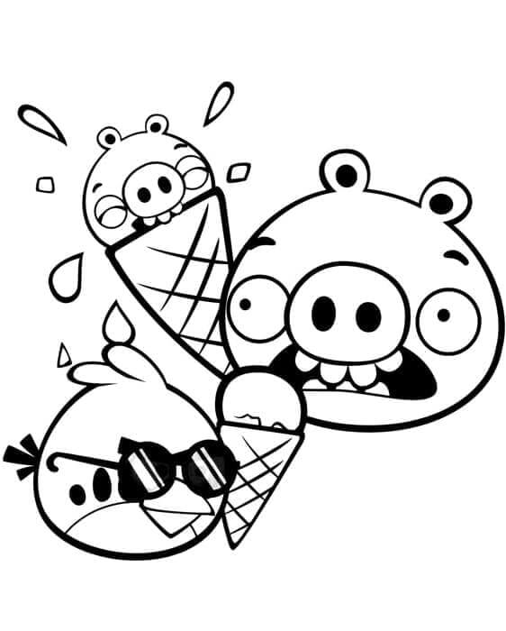 Angry Birds (15) Boyama Sayfası