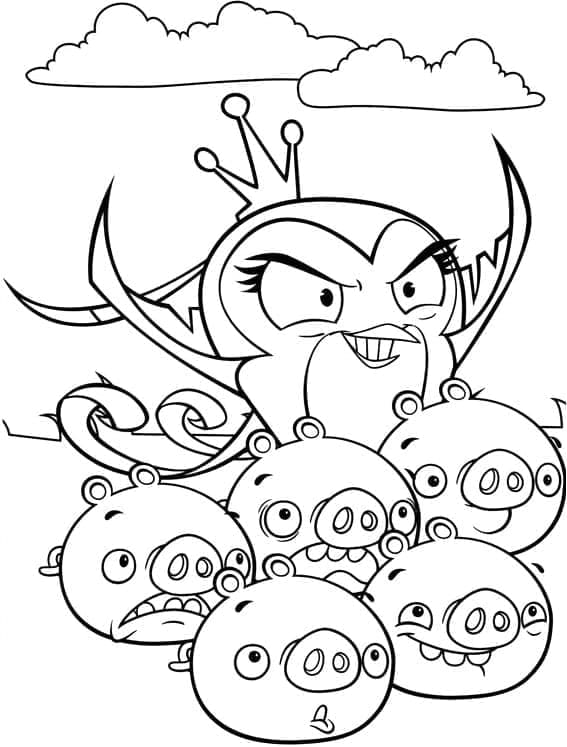 Angry Birds (3) Boyama Sayfası