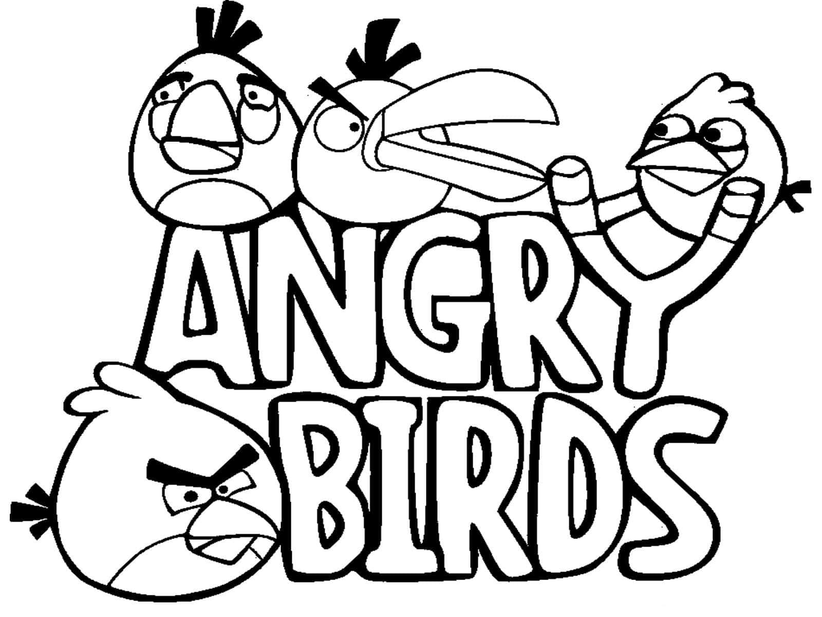 Angry Birds (33) Boyama Sayfası