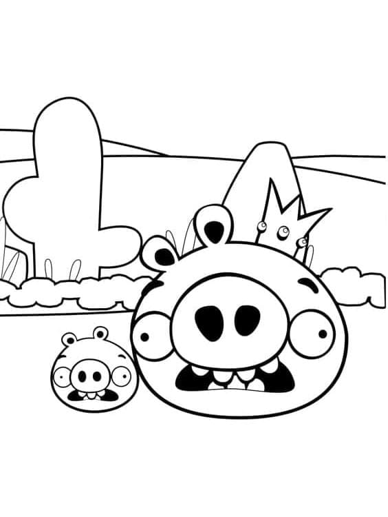 Angry Birds Resmi Boyama Sayfası