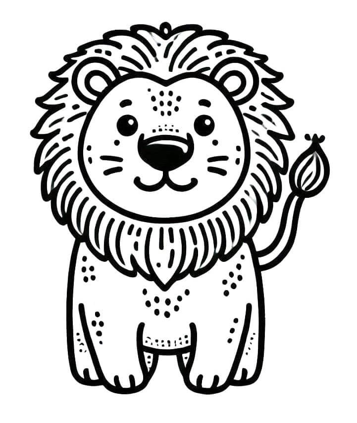 Aslan (14) Boyama Sayfası