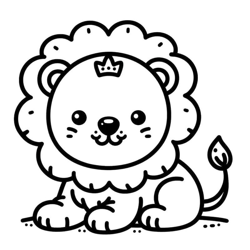 Aslan (2) Boyama Sayfası