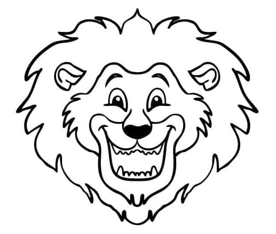 Aslan Boyama Sayfası Boyama Sayfası