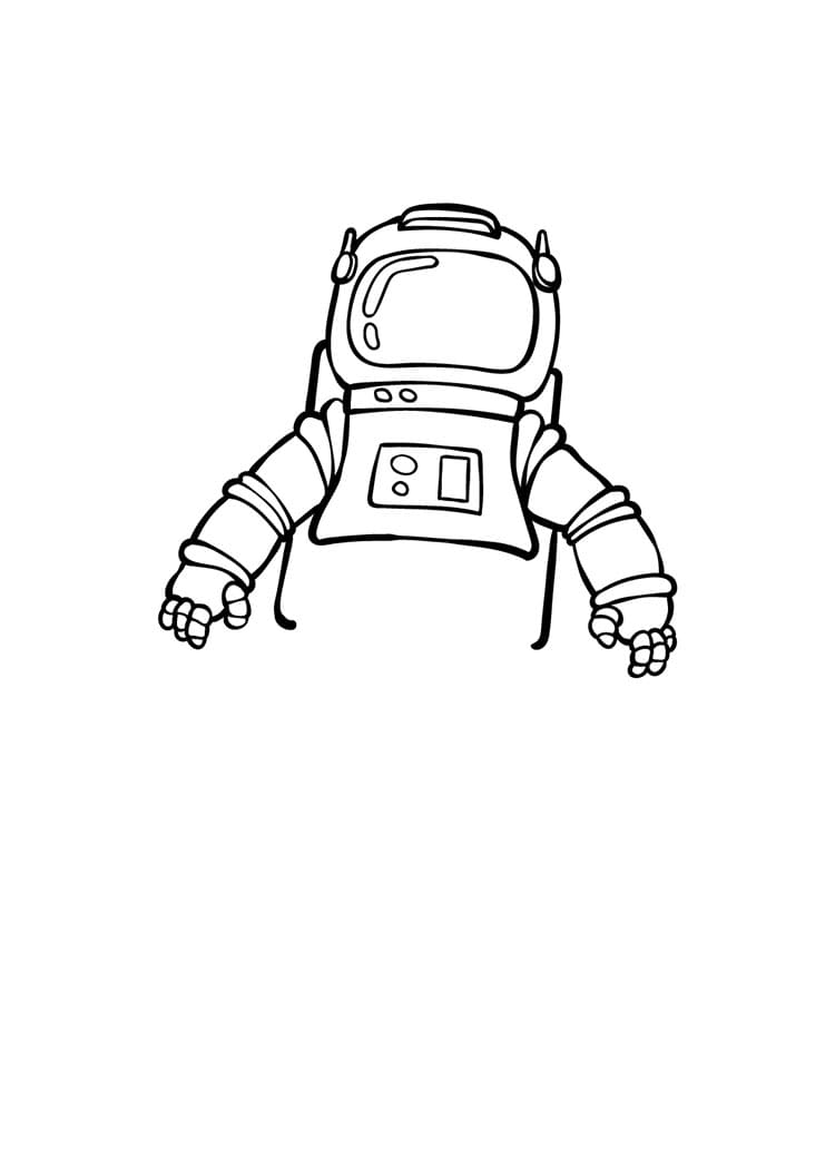 Astronot Nasıl Çizilir Adım (3)