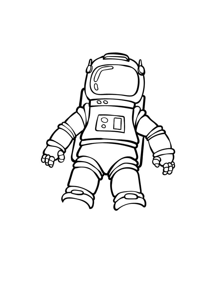 Astronot Nasıl Çizilir Adım (4)