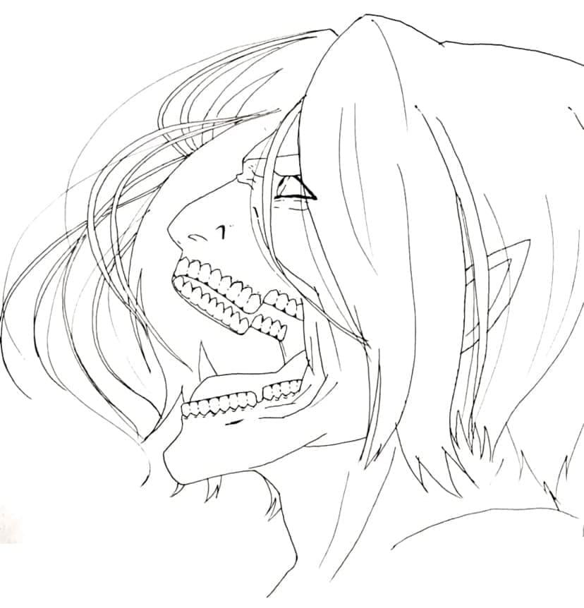 Attack on Titan Anime Boyama Sayfası