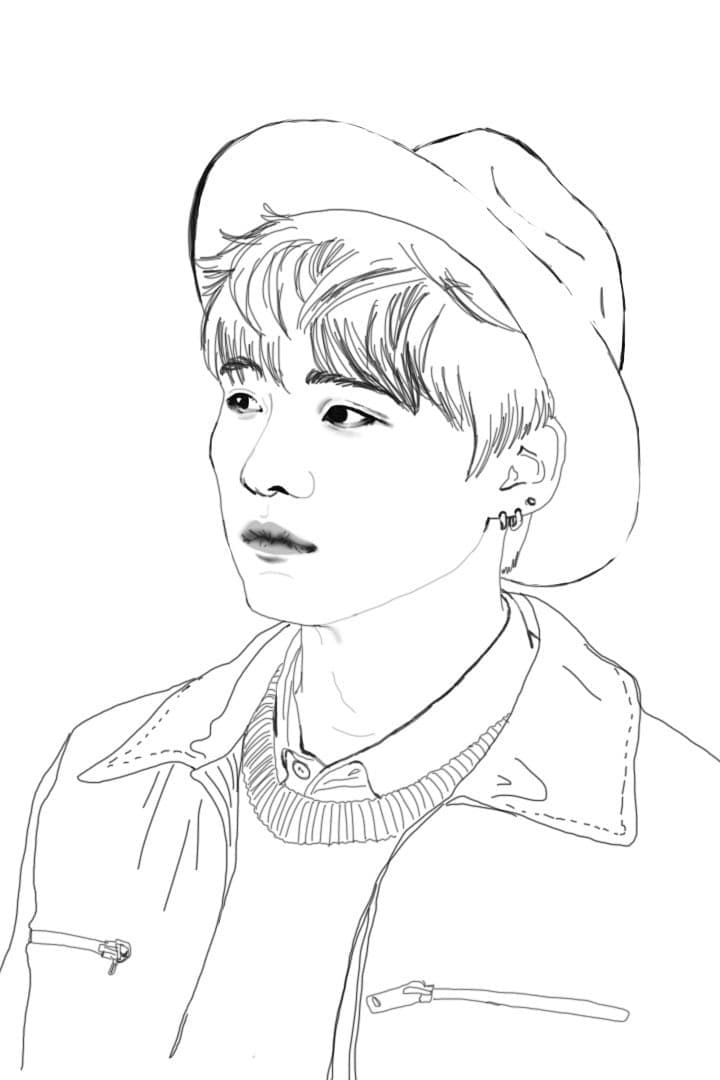 BTS (16) Boyama Sayfası