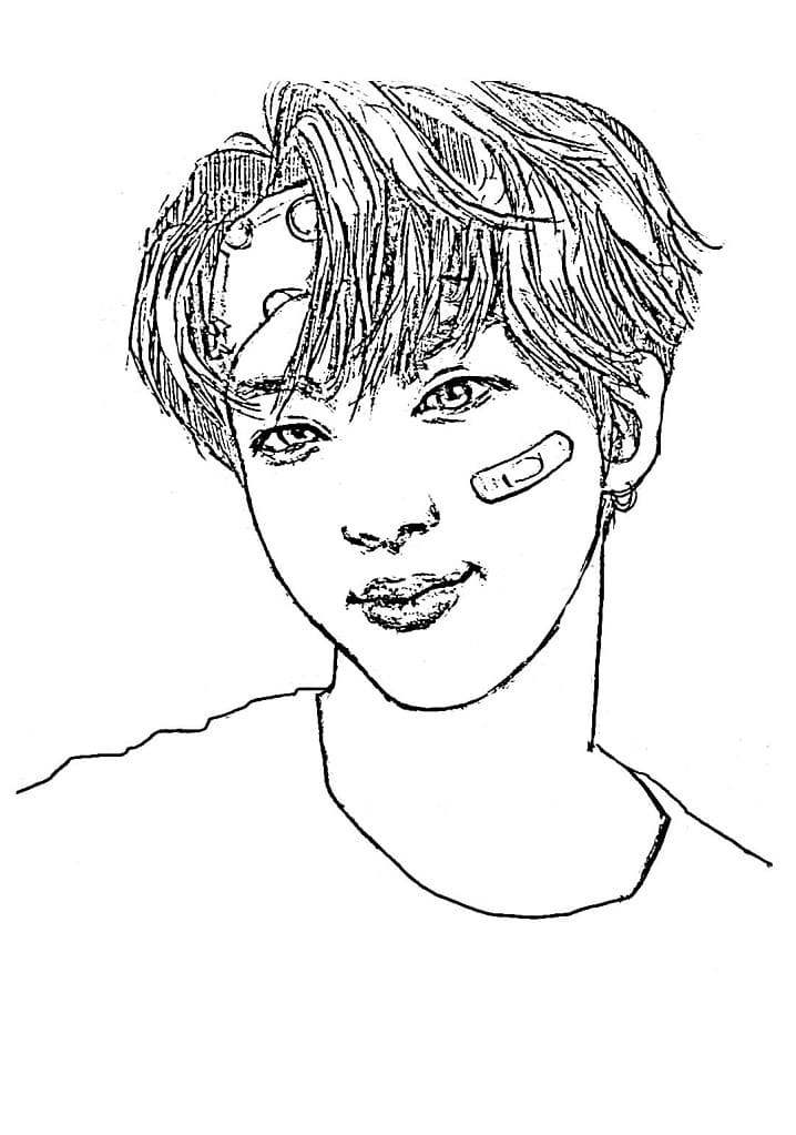 BTS (21) Boyama Sayfası