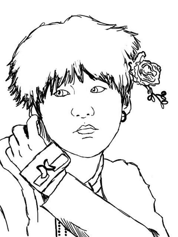BTS (9) Boyama Sayfası