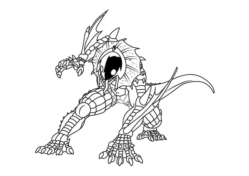 Bakugan (6) Boyama Sayfası