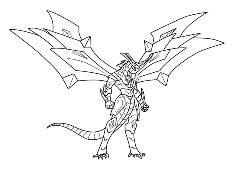 Bakugan (7) Boyama Sayfası