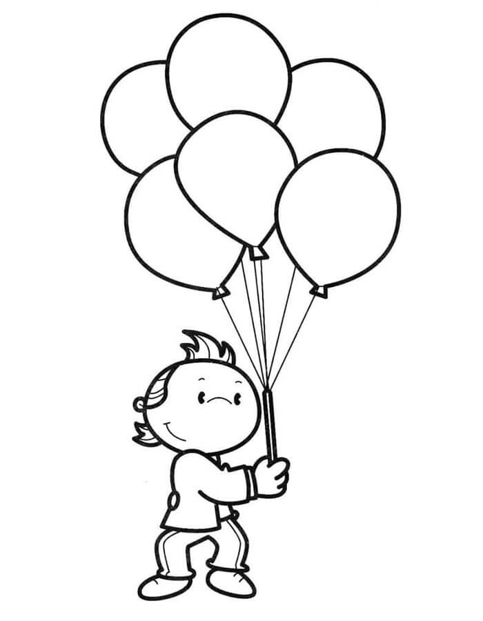 Balon (11) Boyama Sayfası