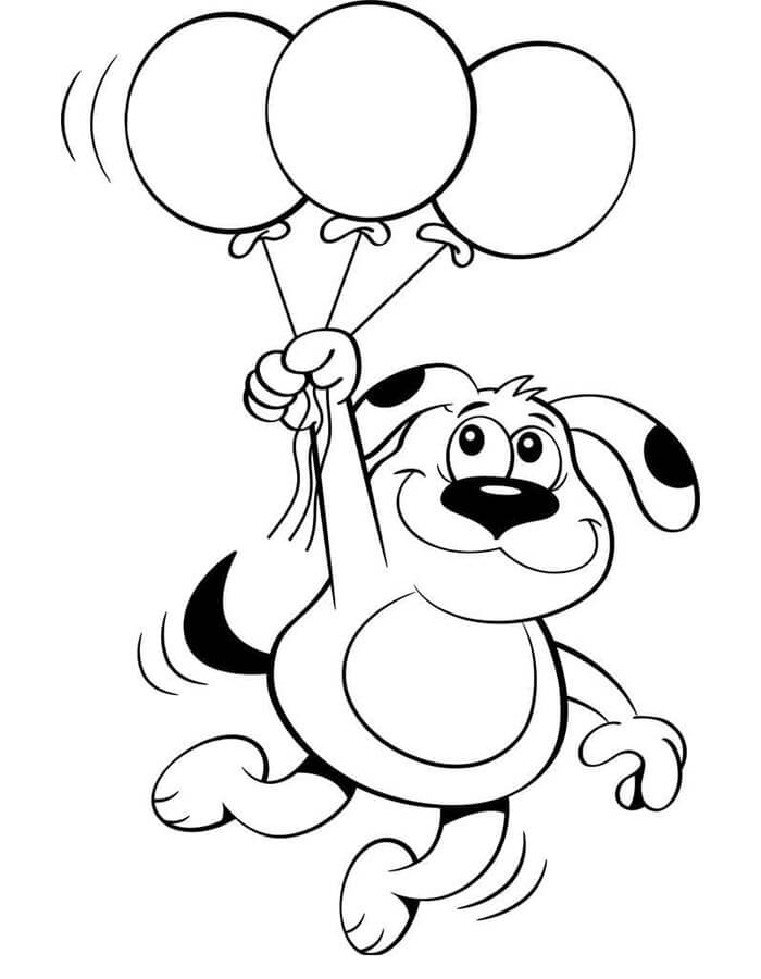 Balon (12) Boyama Sayfası