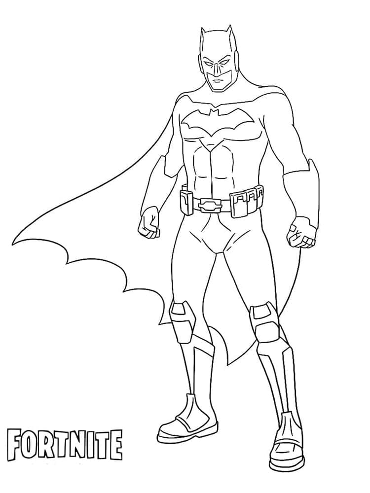 Batman DC Evreninde Boyama Sayfası
