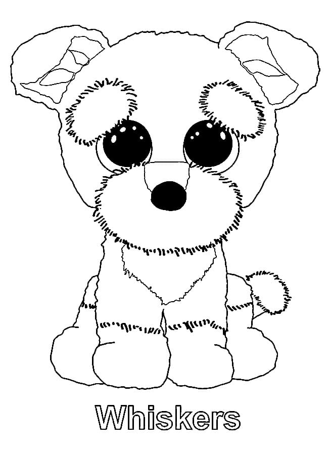 Beanie Boo (11) Boyama Sayfası
