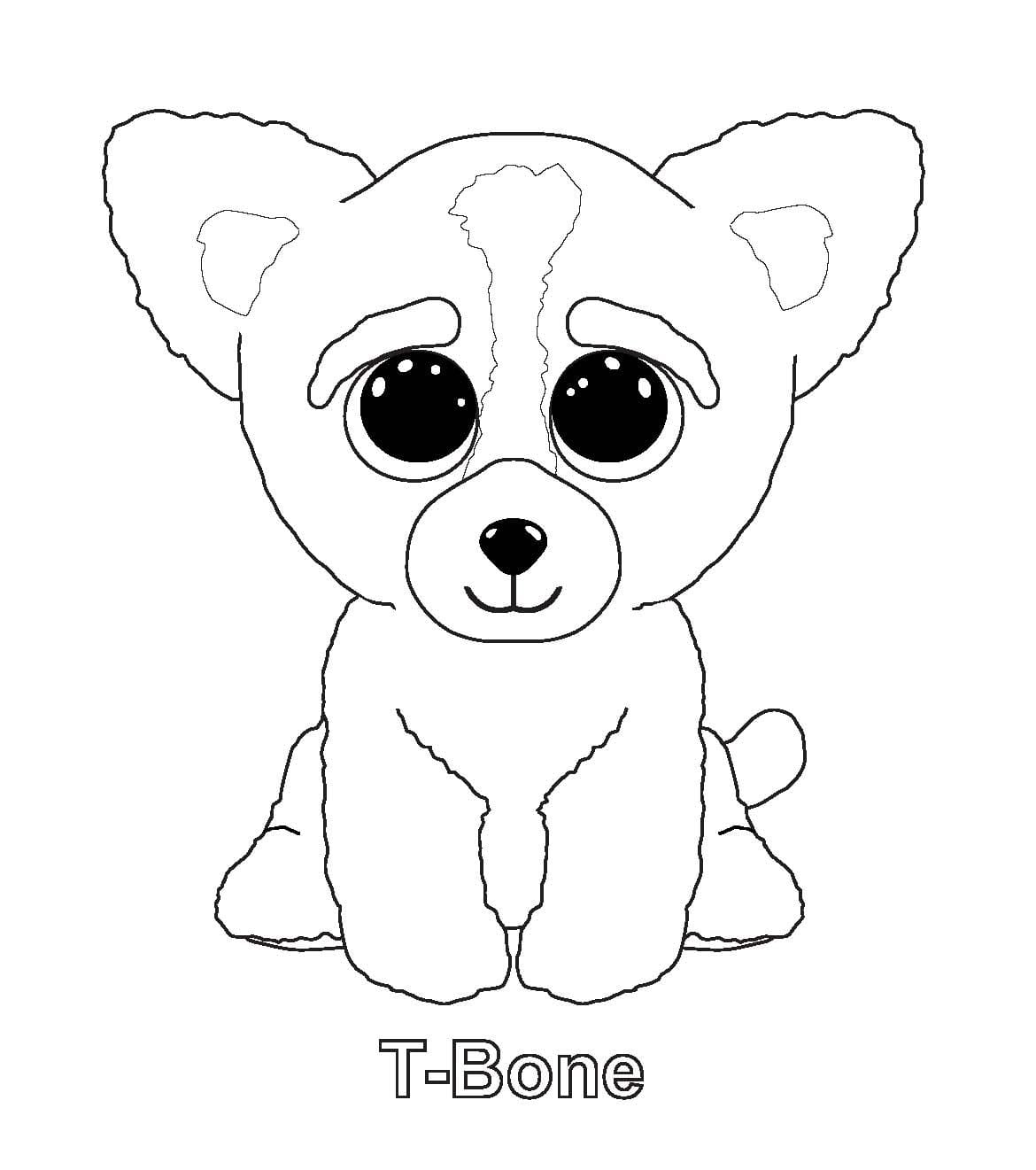 Beanie Boo (15) Boyama Sayfası