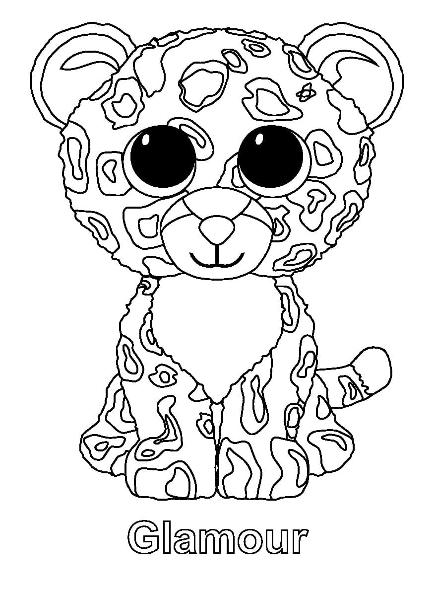 Beanie Boo (8) Boyama Sayfası