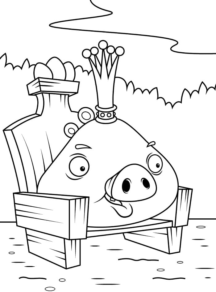 Bedava Angry Birds Boyama Sayfası