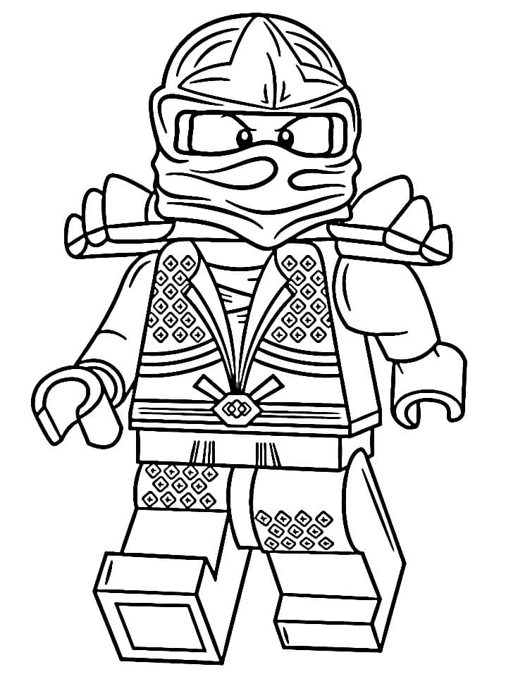 Bedava Lego Ninjago Boyama Sayfası