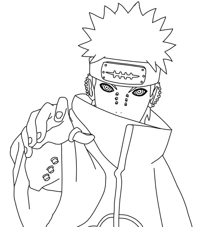 Bedava Naruto Boyama Sayfası