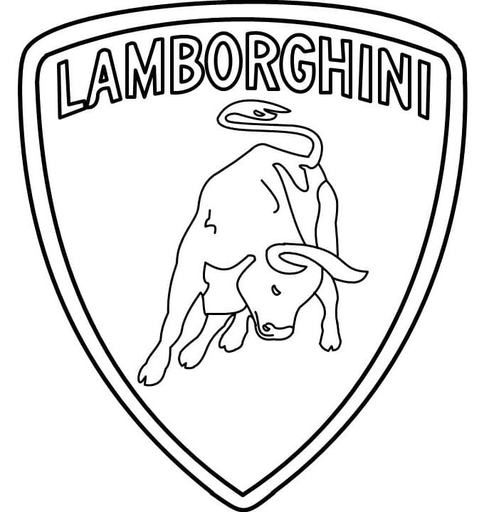 Bedelsiz Basılacak Lamborghini Boyama Sayfası