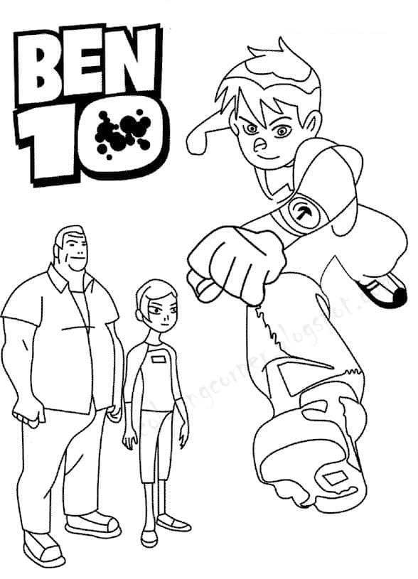 Ben 10 (1) Boyama Sayfası