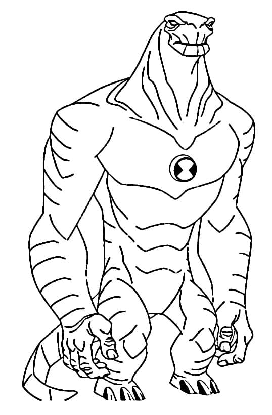 Ben 10 (10) Boyama Sayfası