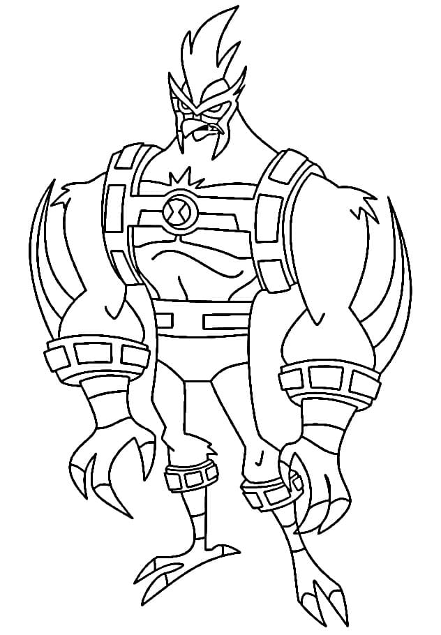 Ben 10 (11) Boyama Sayfası