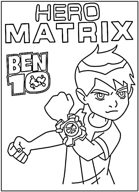 Ben 10 (14) Boyama Sayfası