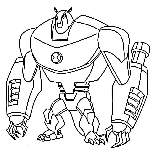 Ben 10 (18) Boyama Sayfası