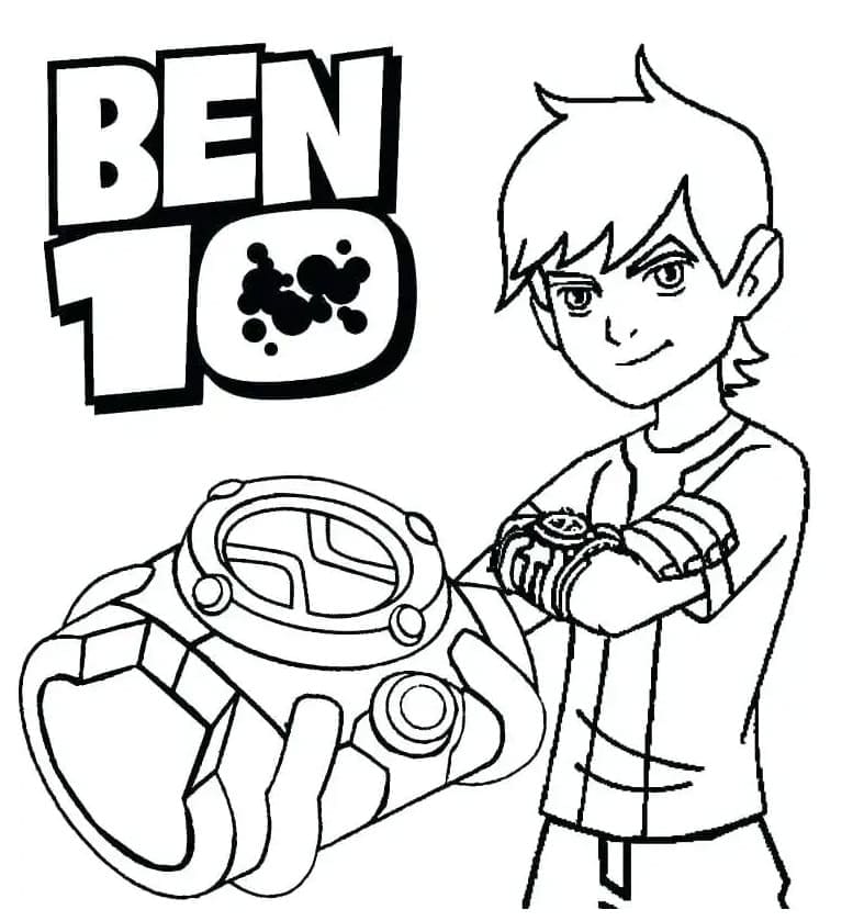 Ben 10 (3) Boyama Sayfası