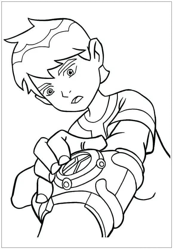 Ben 10 (4) Boyama Sayfası