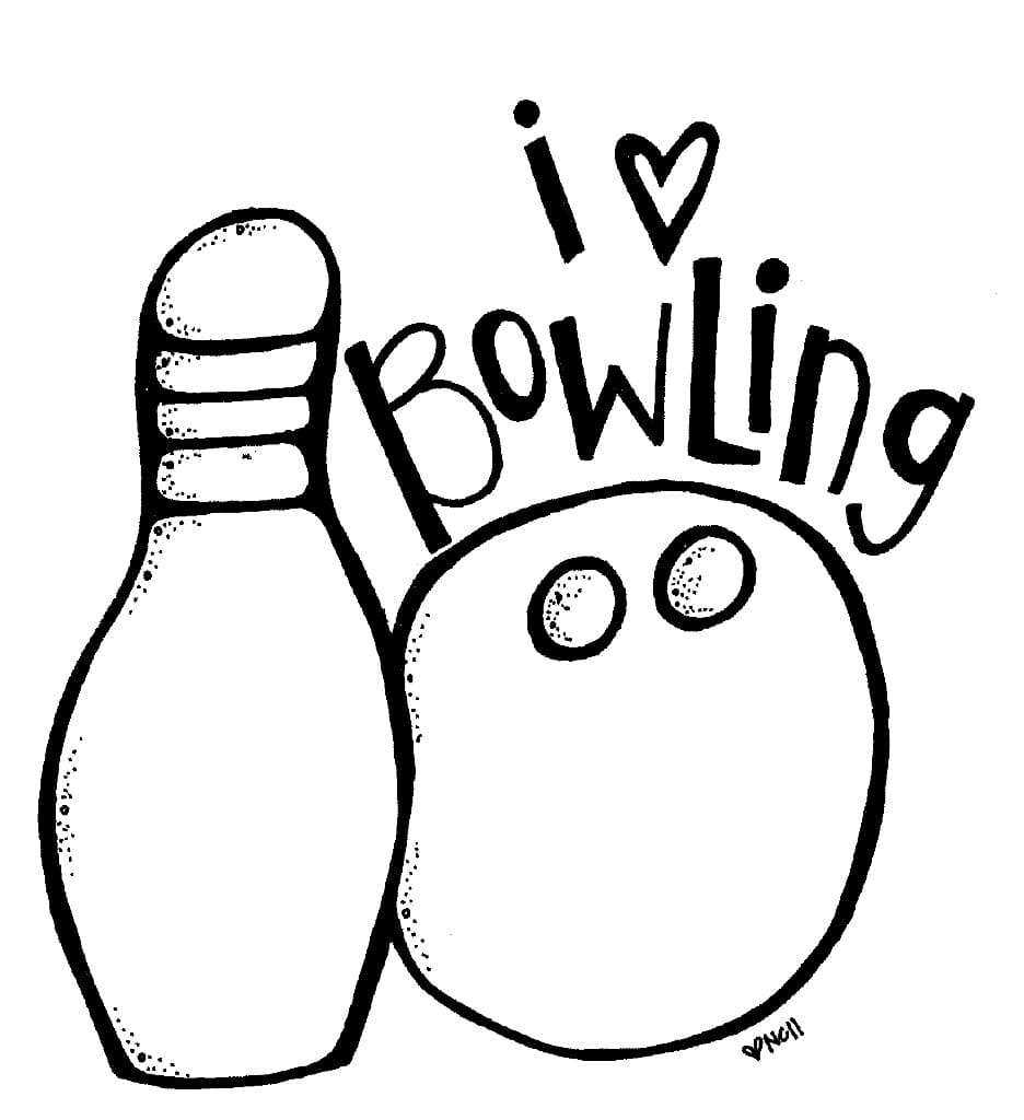 Bowling (21) Boyama Sayfası