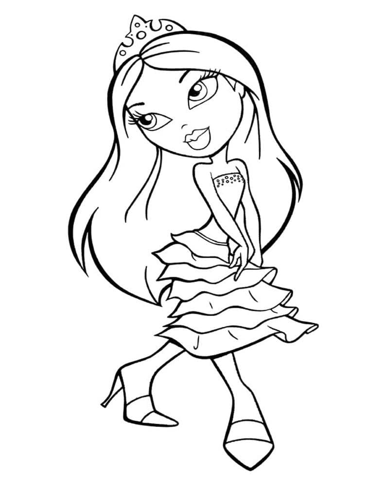 Bratz (1) Boyama Sayfası