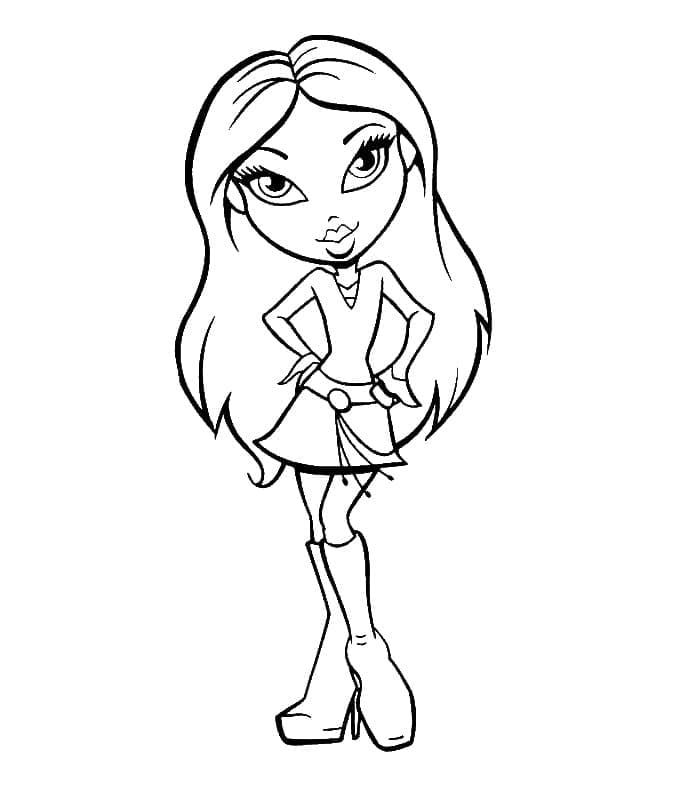 Bratz (2) Boyama Sayfası