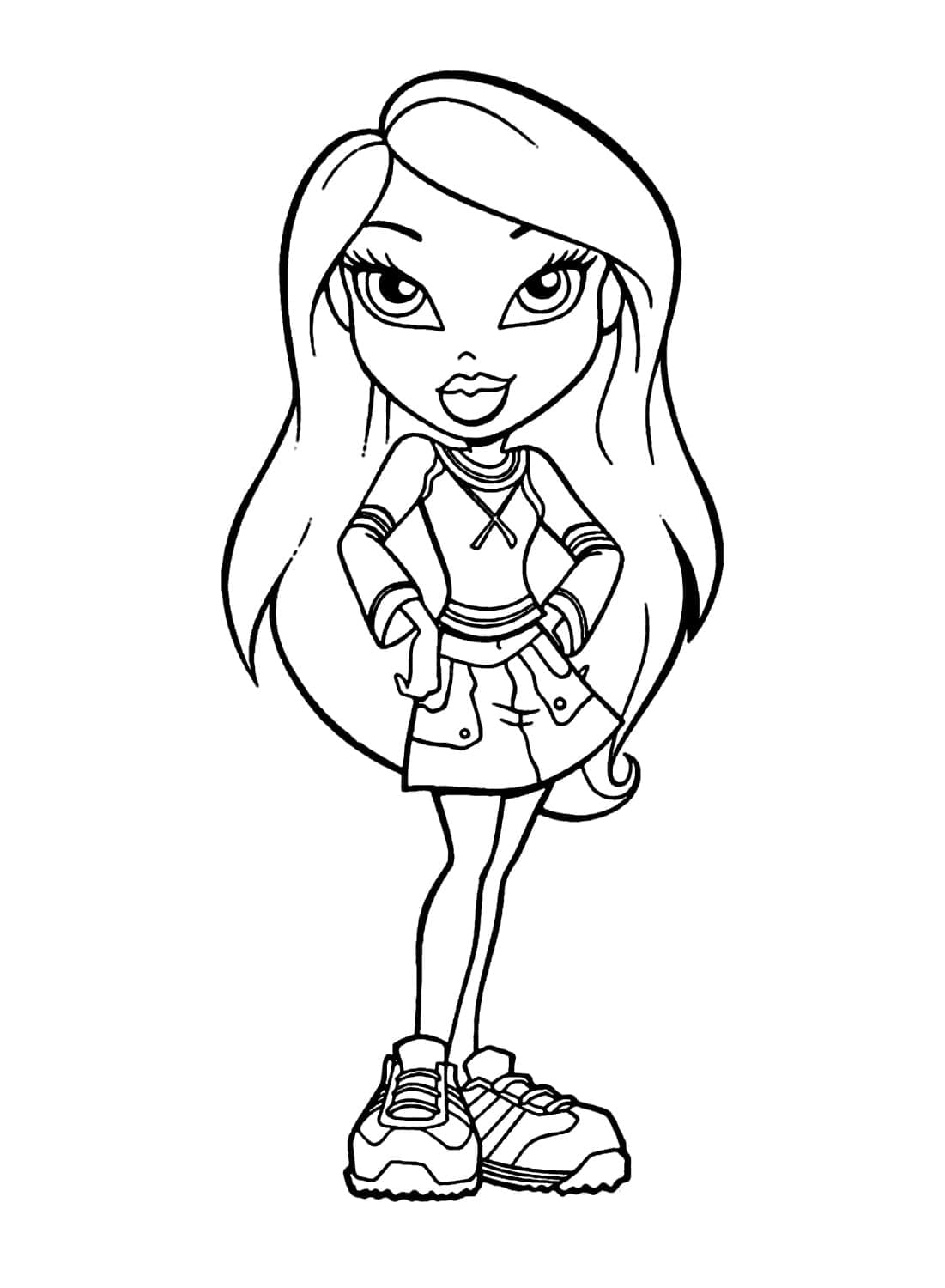 Bratz (4) Boyama Sayfası