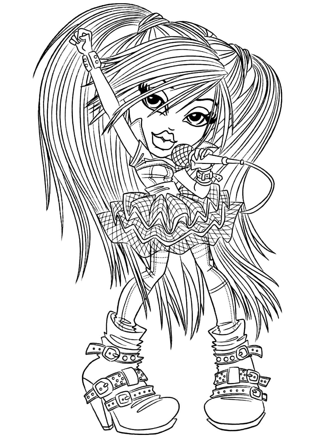 Bratz (6) Boyama Sayfası