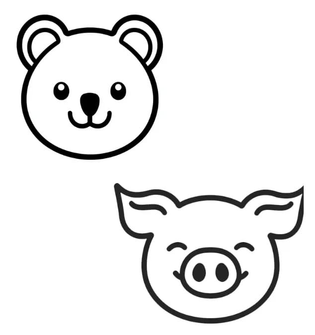 Çocuklar İçin Yazdırılabilir Emoji Görseli Boyama Sayfası