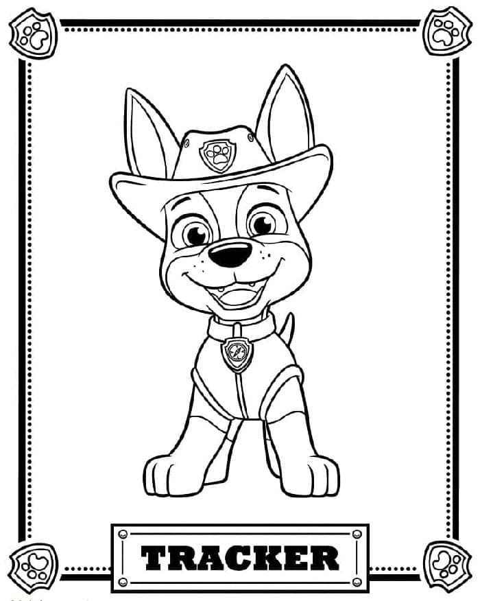 Çocuklar için bedava Paw Patrol Boyama Sayfası