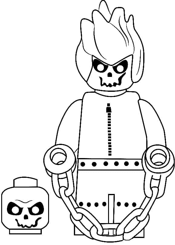 Çocuklara Özel Lego Boyama Sayfası