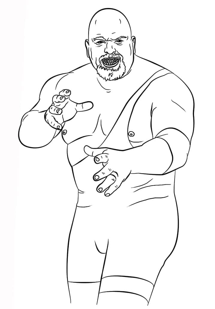 Çocuklara Özel WWE Boyama Sayfası