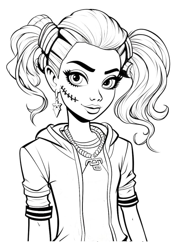 Çok Sevimli Monster High Boyama Sayfası