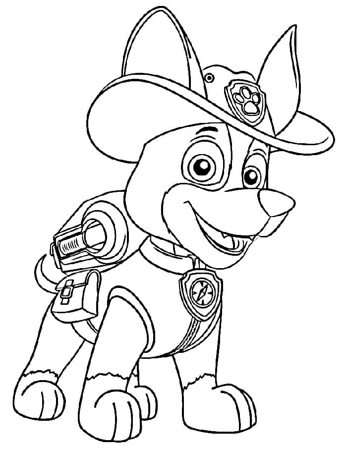 Çok sevimli Paw Patrol Boyama Sayfası