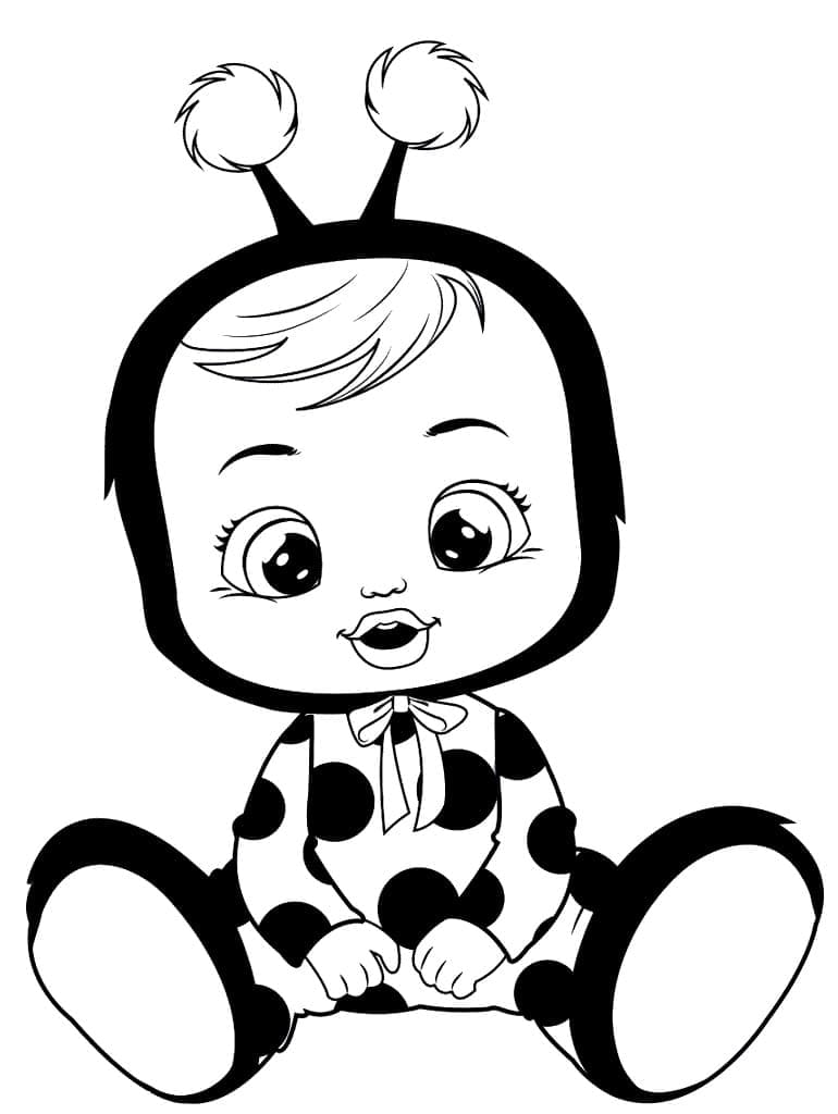 Cry Babies Oyuncak Boyama Sayfası