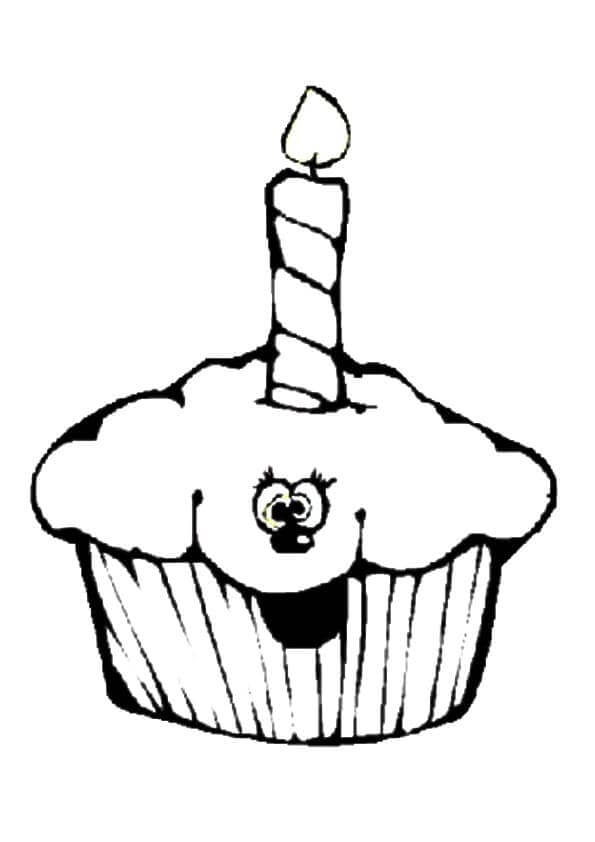 Cupcake (1) Boyama Sayfası