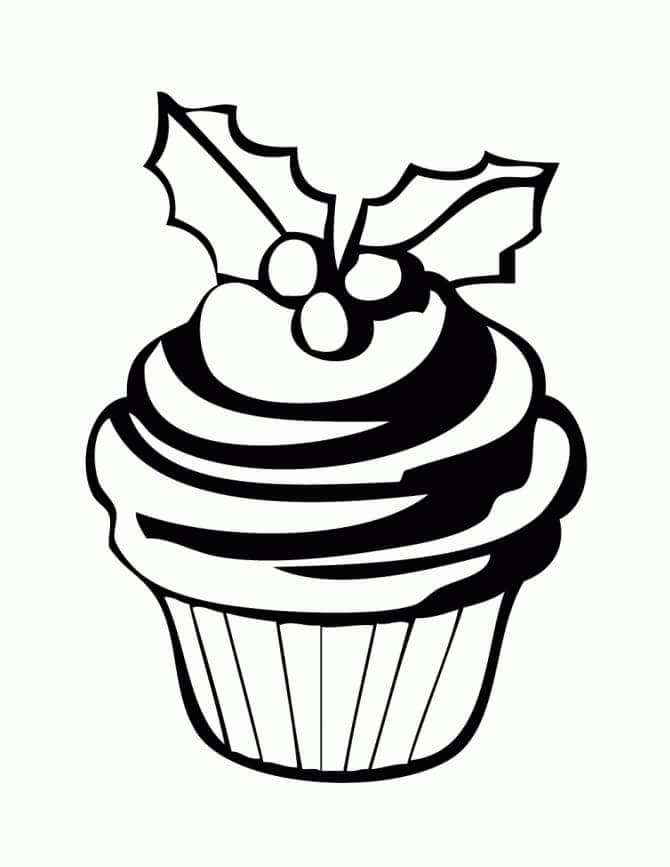 Cupcake (17) Boyama Sayfası