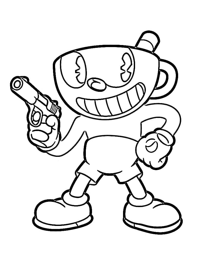 Cuphead (1) Boyama Sayfası