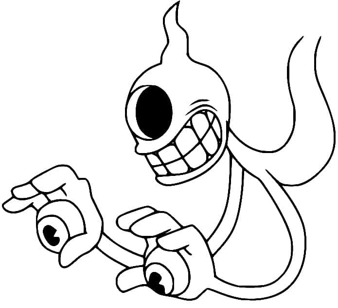 Cuphead (10) Boyama Sayfası