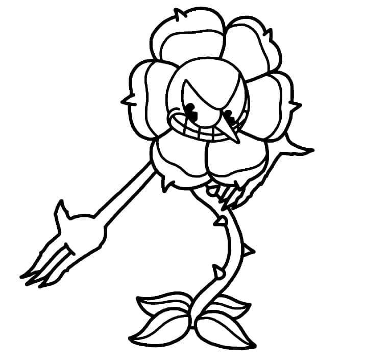 Cuphead (11) Boyama Sayfası